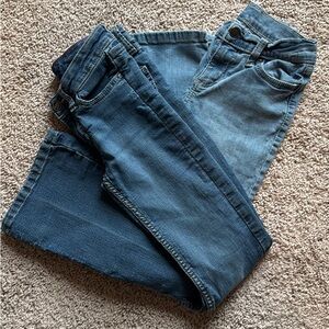 Wrangler Kids Denim Jeans - Dark and Light Blue